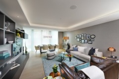 Phase 1 2Bed Show Apartment Living Room